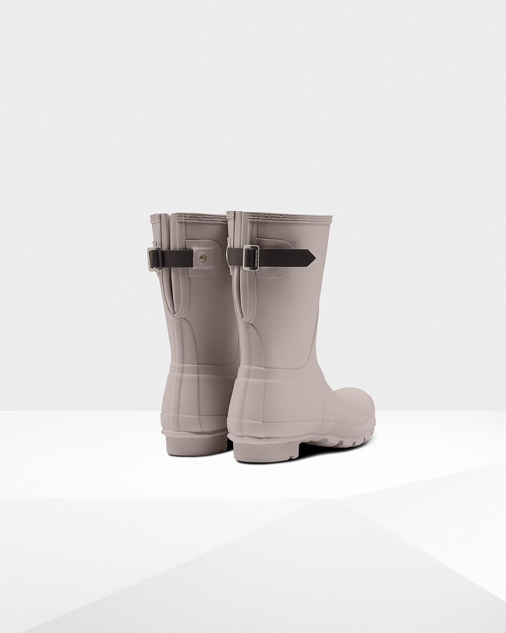 Botas De Cortas Original Back Adjustable Hunter Mujer - Grises - 230587YMW